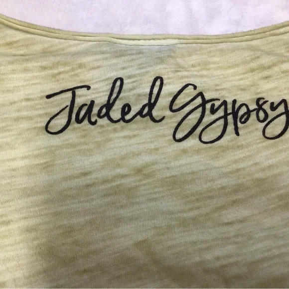 Chaser Women's Yellow Graphic Tee - Picture 7 of 8